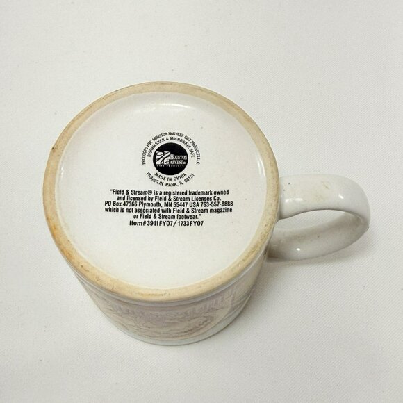 Houston Harvest Field Stream Mug Deer Hunt Hunter Fishing Hunting Fish Outdoor - Picture 5 of 12